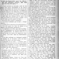 1052 - Page 1051 - Partie professionnelle. Chronique des accidents du travail. Le droit aux honoraires pour les chirurgiens des cliniques privées. Qui doit payer les frais de séjour ?