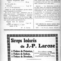 1073 - Page 1072-XXXVIII - Notes de médecine pratique. Traitement de la bronchite chronique / Documents officiels. A l’officiel. Distinctions des pays alliés et médaille de la Victoire / Liste officielle des stations sanitaires aux tuberculeux pulmonaires de guerre