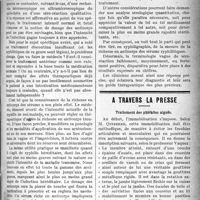 1102 - Page 1101 - Partie scientifique. Sérologie clinique. De l’intérêt pratique du dosage des anticorps, par le Dr E. Maurin / A travers la presse. Traitement des phlébites aiguës [(L’Hôpital, février 1921 A)]