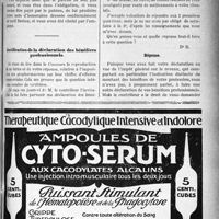 1142 - Page XXXV-1141 - Correspondance. Fixation du prix de la visite sous l’ancien Tarif Dubief / Justification de la déclaration des bénéfices professionnels