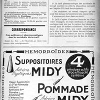 1154 - Page V-1153 - Demandes et offres / Correspondance. Frais médicaux et pharmaceutiques dans les accidents du travail