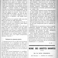 1184 - Page 1183 - Partie scientifique. A travers la presse. Troubles psychiques et tuberculose [(Arch. de méd. nav, 1921, janv, fév)] / Traitement du placenta praevia [(Liège méd, 12 fév. 1921)] / Revue des sociétés savantes. Sur les farines alimentaires, (Académie de médecine)
