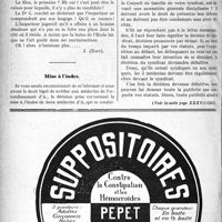 1229 - Page 1228-VIII - Correspondance. Nombreux postes de tout repos / Mise à l’index
