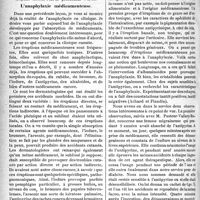 1235 - Page 1234 - Partie scientifique. Clinique médicale, Hôpital Cochin : M. le professeur Widal. L’anaphylaxie médicamenteuse