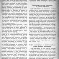 1242 - Page 1241 - Partie scientifique. A travers la presse. La crise hémoclasique des diabétiques [(Presse méd, 12 fév. 1921)] / Bronchites et rhino-pharyngites [(Journ. des Prat, 12 fév. 1921)] / Traitement des retards de consolidation par le sérum de fracturés [(Paris méd, 12 fév. 1921)] / Paralysie amyotrophique des membres supérieurs suite de réinjection anti-tétanique [(Toulouse méd, 1er fév. 1921)]