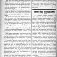 1295 - Page 1290 - Partie professionnelle. Hygiène et prophylaxie. La lutte anti-tuberculeuse dans le département du Rhône / Reportage professionnel