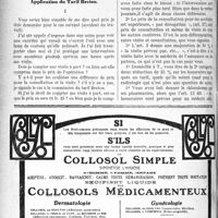 1299 - Page 1294-XXXVIII - Correspondance. L’erreur du lait dans la fièvre typhoïde / Application du Tarif Breton