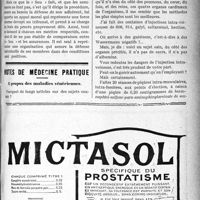 1302 - Page XLI-1297 - Correspondance. La garantie du « Sou Médical » / Notes de médecine pratique. A propos des maladies vénériennes