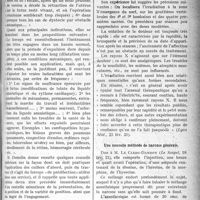 1330 - Page 1325 - Partie scientifique. A travers la presse. Le rendement pratique du forceps, d’après les données actuelles [(Jour, de méd. et de chir. prat, 10 fév. 1921)] / Traitement de la sciatique par les rayons X [(Lyon Méd, 25 fév. 21)] / Une nouvelle méthode de narcose générale [(Le. Scapel, 19 fév. 21)]