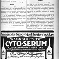 1434 - Page XXXV-1429 - Correspondance. Tarification des pansements de brûlures / Mémoires de frais de justice criminelle