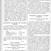 1467 - Page 1462 - Partie scientifique. A travers la presse. Presse française. L’avenir obstétrical des césarisées [(Gaz. des Sc. méd. de Bordeaux, 6 mars 1921)] [(Gaz. des Prat, 1er mars 1921)] / Les lavements à base de tanin dans la dysenterie amibienne [(Presse méd. d’Egypte, 1er fév. 1921)] / Presse espagnole. Orientation nouvelle de la sérothérapie anti-pneumococcique, (El Siglo Medico, 12 mars 1921) / Manifestations oculaires de l’encéphalite léthargique, (El Siglo Medico ; 19 mars 1921) / Les dangers du traitement intra-rachidien, (El Siglo Medico, 26 mars 1921)