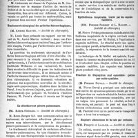 1471 - Page 1466 - Partie scientifique. Revue des sociétés savantes. Paris. Le vaccin de Delbet chez les enfants, (Société de chirurgie) / Traitement chirurgical des arthrites blennorhagiques, (Société de chirurgie) / Le décollement pleuro-pulmonaire, (Société de chirurgie) / Abcès volumineux du sein guéri par le vaccin de Delbet, (Société de chirurgie) / Epithélioma inopérable traité par des capsules radifères, (Société de chirurgie) / Fracture de Dupuytren mal consolidée : guérison par ostéo-synthèse, (Société de chirurgie) / Rupture silencieuse de la rate par contusion, (Société de chirurgie)