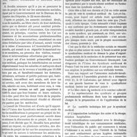 1484 - Page 1479 - Partie professionnelle. La vie syndicale et professionnelle. Société civile du « Concours médical ». Réunion du Conseil de direction du 26 avril 1921 / Discipline syndicale