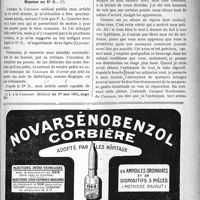 1510 - Page V-1505 - Demandes et offres / Correspondance. L’erreur du lait dans la fièvre typhoïde. Réponse au Dr G…