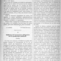 1549 - Page 1544 - Partie professionnelle. Médecine sociale. Le projet de loi sur les assurances maladie, invalidité et vieillesse / Influence de l’assurance obligatoire sur la profession médicale, (Suite)