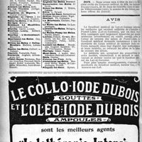 1581 - Page 1576-IV - Office de Renseignements du " Concours " / Membres du Concours exerçant dans les Stations Thermales