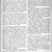 1629 - Page 1624 - Partie professionnelle. La vie syndicale et professionnelle. Syndicat médical de Pantoise, (8 mai 1921 / Syndicat médical de Mortagne, (22 mars 1921)