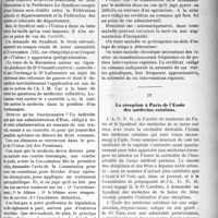 1632 - Page 1627 - Partie professionnelle. La vie syndicale et professionnelle. Syndicat médical de Mortagne, (22 mars 1921) / La réception à Paris de l’Ecole des médecins catalans