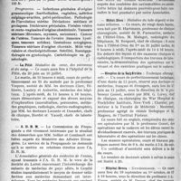1639 - Page 1634 - Partie professionnelle. Reportage professionnel. Nouvelles et Informations. Clinique d’accouchements Baudelocque / La Pitié / A. D. R. M / Hôtel-Dieu / Hospice de la Salpêtrière / Hôpital Broca
