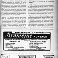 1646 - Page XXXIX-1641 - Documents officiels. A l'officiel. Communication de la liste des mutilés ayant droit aux soins médicaux et recours contre les inscriptions abusives / L’envoi des mémoires concernant l’A. M. G. et les mutilés de guerre ne bénéficie pas de la franchise postale