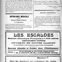 1647 - Page 1642-XL - Documents officiels. A l'officiel. L’envoi des mémoires concernant l’A. M. G. et les mutilés de guerre ne bénéficie pas de la franchise postale / Anthologie médicale. Sonnets Hippocratiques. L’Epileptique / Légion d'honneur