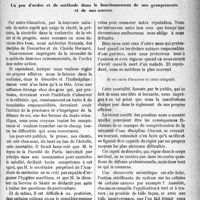 1660 - Page 1655 - Propos du jour. Un peu d'ordre et de méthode dans le fonctionnement de nos groupements et de nos oeuvres [J. Noir]