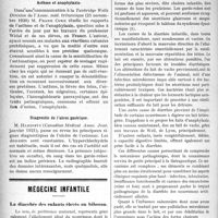 1683 - Page 1678 - Partie scientifique. A travers la presse. Presse anglaise. L’avortement instrumental / Asthme et anaphylaxie / Diagnostic de l’ulcus gastrique [(Canadian Médical Assoc. Jour. janvier 1921)] / Médecine infantile. La diarrhée des enfants élevés au biberon