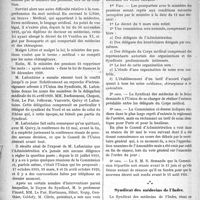1709 - Page 1704 - Partie Professionnelle. La vie syndicale et professionnelle. Syndicat des Médecins de la Seine / Syndicat des médecins de l’Indre
