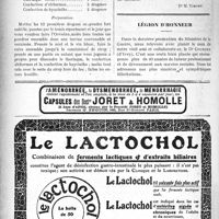 1727 - Page 1722-XLIV - Variétés. L’Orviétan [Dr M. Vimont] / Légion d'honneur