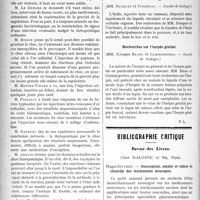 1769 - Page 1764 - Partie scientifique. Revue des sociétés savantes. La thérapeutique par le choc hémoclasique, (Société médicale des hôpitaux) / Fixation dans le poumon de l’huile injectée dans le sang, (Société de biologie) / Recherches sur l’herpès génital, (Société de biologie) / Bibliographie critique. Revue des Livres. Description, emploi et valeur en clientèle des traitements nouveaux, par Roger Hyvert, chez Maloine et fils, Paris / Guide pratique du préparateur en pharmacie, par Charles Bordier, chez Maloine et fils, Paris