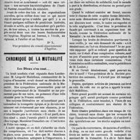 1788 - Page 1783 - Partie professionnelle. Hygiène publique. Faut-il modifier la loi de 1902 et comment ? / Chronique de la mutualité. Les Dieux s’en vont …