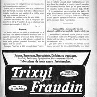 1794 - Page XXXV-1789 - Correspondance. Le salaire de base pour le calcul des indemnités accidents / Formalités à accomplir en cas de mort subite d’un malade chez le médecin