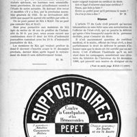 1809 - Page 1804-VIII - Correspondance. Mutualité Familiale. La combinaison D / Constatation de décès