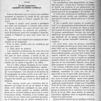 1838 - Page 1833 - Partie professionnelle. Médecine sociale. La loi assurance maladie-invalidité-vieillesse