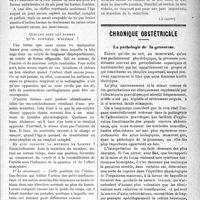 1896 - Page 1880 - Partie Scientifique. Chirurgie infantile. Le traitement de la luxation congénitale, par Carle Roederer. Méthode actuelle / Quelles sont les formes qu’il convient d’opérer ? / Chronique obstétricale. La pathologie de la grossesse