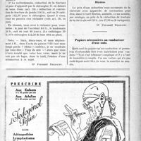 1932 - Page XXXI-1925 - Correspondance. Application du Tarif Breton / Papiers nécessaires au conducteur d’une auto