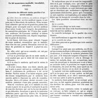 1982 - Page 1975 - Partie Professionnelle. Médecine sociale. La loi assurance-maladie, invalidité, retraites. Discussion des différents modes possibles d’un service médical