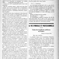 1994 - Page 1987 - Partie Professionnelle. Médecine sociale. La mésaventure d'un contrôlé / La vie syndicale et professionnelle. Union des Syndicats médicaux de France