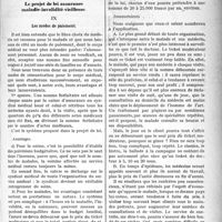 2052 - Page 2045 - Partie professionnelle. Médecine sociale. Le projet de loi assurance maladie-invalidité-vieillesse. Les modes de paiement