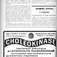 2069 - Page 2062-XXX - Notes de pratique quotidienne. Le Cyprès / Documents officiels. A l’officiel. Le fonctionnement (?) de l'équipe mobile sanitaire