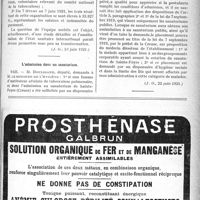 2070 - Page XXXI-2063 - Documents officiels. A l’officiel. Le fonctionnement (?) de l'équipe mobile sanitaire / L’admission dans un sanatorium