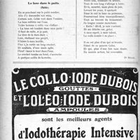 2073 - Page 2066-XXXIV - Documents officiels. A l’officiel. Inspections départementales d’hygiène / Anthologie médicale. La lune dans le puits, (Fable)