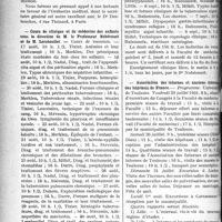 2129 - Page 2122 - Partie professionnelle. Reportage professionnel. Nouvelles et Information. Orchestre Médical / Cours de clinique et de médecine des enfants sous la direction de M. le Professeur Nobécourt et de M. Lereboullet / Association des internes et anciens internes des hôpitaux de France