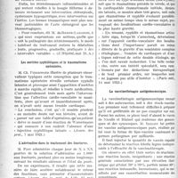 2161 - Page 2154 - Partie scientifique. A travers la presse. Traitement des rétrécissements de l’urèthre chez l’homme [(L'Hôpital, mai 21, A)] / Les aortites syphilitiques et le traumatisme opératoire [(Journ. des prat. 7 mai 1921)] / L’adrénaline dans le traitement des fractures [(Journ. des sc. méd. de Lille, 15 mai 1921)] / L’association de la syphilis et du rhumatisme articulaire aigu dans la genèse des affections cardiovasculaires [(Paris méd. 14 mai 1921)] / La vaccinothérapie antigonococcique [(Prog. méd. 14 mai 1921)]