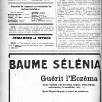 2191 - Page 2184-IV - Office de Renseignements du « Concours » / Membres du Concours exerçant dans les stations d’altitude / Membres du Concours exerçant dans les stations balnéaires / Demandes et offres
