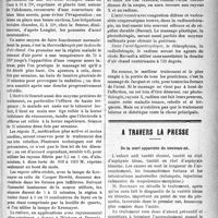 2212 - Page 2005 - Partie scientifique. Physiothérapie pratique. Traitement de l’acné par les agents physiques, par le Dr H. Dausset / A travers la presse. De la mort apparente du nouveau-né [(Gaz. des hôp. 1921, n° 41)]