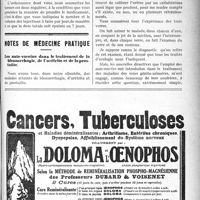 2246 - Page XXXIII-2239 - Correspondance. La prescription de la morphine / Notes de médecine pratique. Les auto vaccins dans le traitement de la blennorrhagie, de l’urétrite et de la prostatite