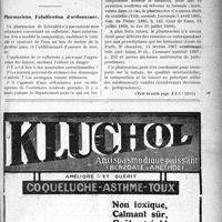2260 - Page IX-2253 - Correspondance. La désinfection des livres contaminés / Pharmaciens. Falsification d'ordonnance
