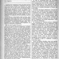 2271 - Page 2264 - Partie scientifique. Chirurgie infantile. L’ostéochondrite, par F. Calot / Clinique médicale, Hôtel-Dieu : M. le professeur Gilbert. Traitement de l’artérite chronique oblitérante