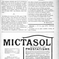2314 - Page XXXVII-2307 - Documents officiels. A l'officiel. La taxe de séjour n’est pas due par les membres de la famille des personnes qui contribuent au développement d’une station thermale / Légion d’honneur / Anthologie médicale. Solitude... / Erratum